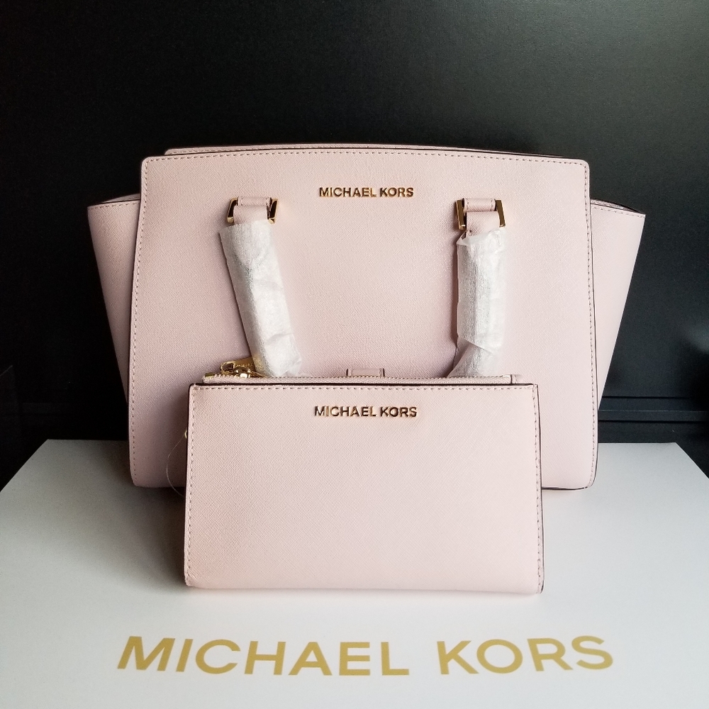 New Michael Kors Selma Bag and Wallet